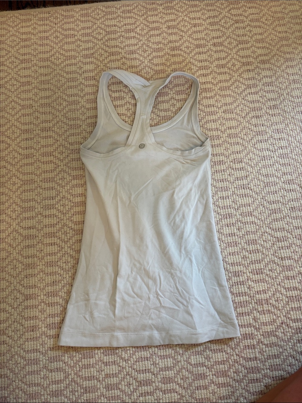 Lululemon Cool Racerback Tank Top White
